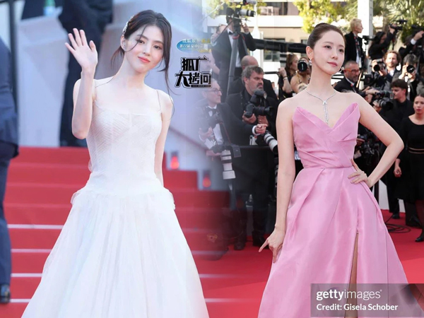 Dân tình phản ứng trái chiều về tạo hình của Han So Hee và Yoona tại LHP Cannes