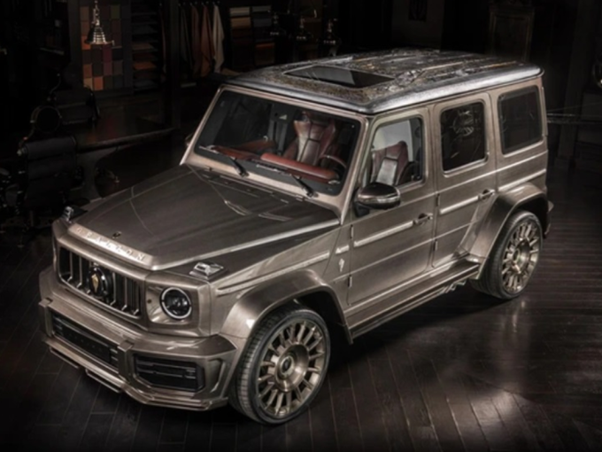 Mercedes-AMG G63 độc nhất chạm khắc tinh xảo, phủ bụi kim cương