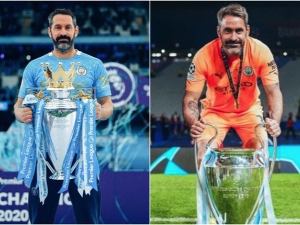 Một cầu thủ Man City cứ ra sân 10 phút là giành 1 cúp