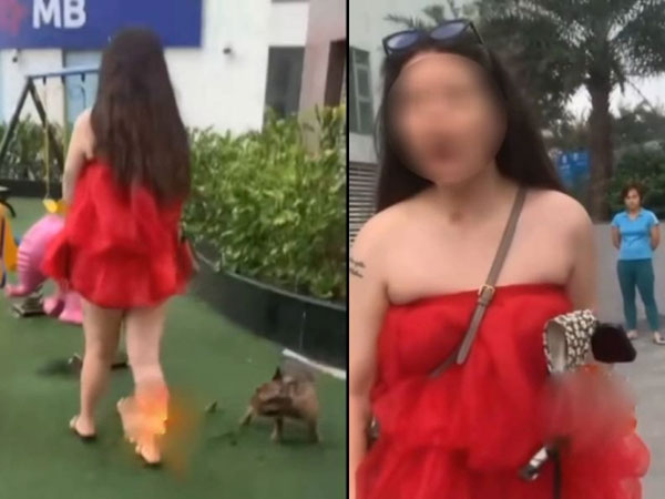 Bị nhắc nhở khi thú cưng phóng uế tại khu vui chơi trẻ em, cô gái vẫn cố cãi: 'Con chó cũng như trẻ con thôi'