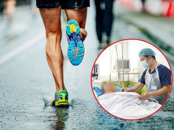 Chàng trai phải lọc thận cấp sau chạy marathon