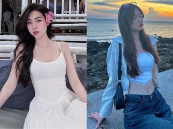Hai 'em gái' mỹ nữ hot nhất làng bóng đá: Em gái 'chủ tịch' Văn Toàn khoe body cực phẩm, vòng eo của em gái Văn Lâm gây sốt