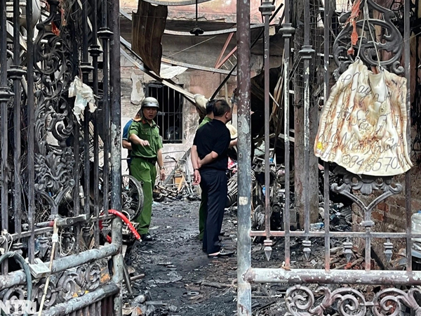 Khởi tố vụ án hình sự liên quan vụ cháy nhà trọ ở Trung Kính làm 14 người tử vong