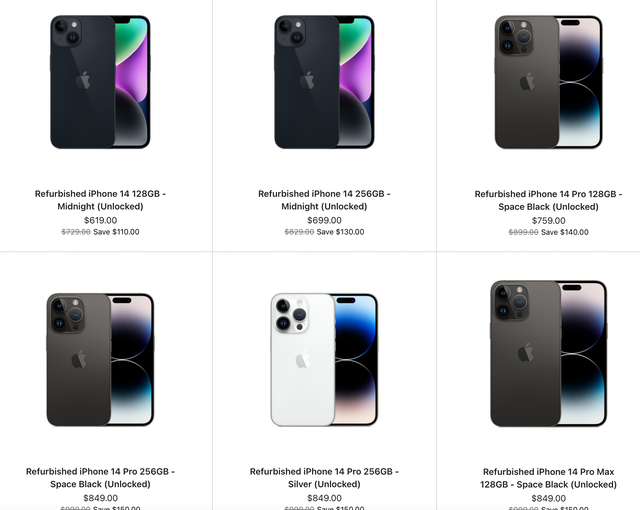 Apple mở bán loạt iPhone 14 hàng tân trang: Không khác gì hàng mới mà giá rẻ hơn nhiều
