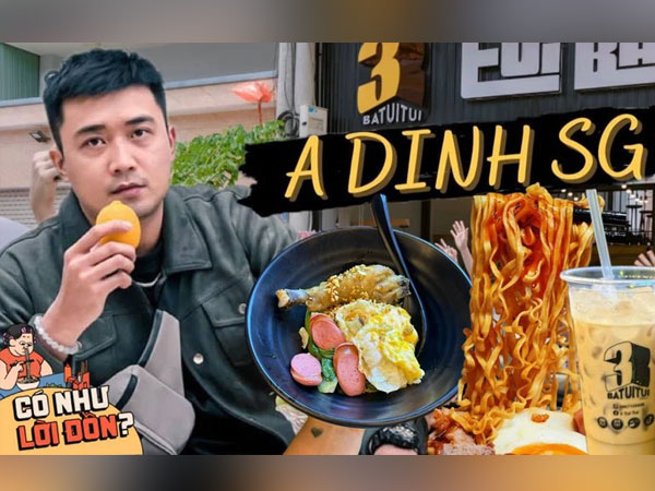 Ăn thử quán mì trộn của hot TikToker A Dinh Sài Gòn: Nếu bỏ 50k để ăn tô mì này thì không đáng, vì nó quá... bình thường