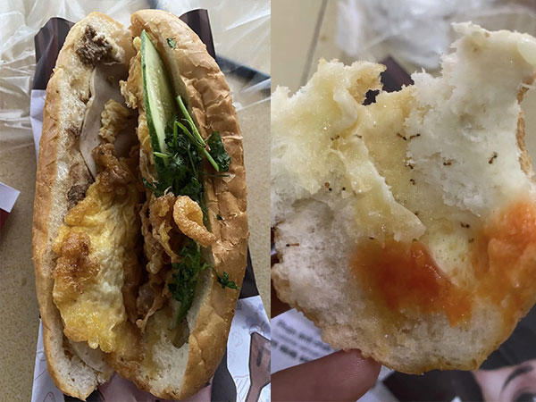 Ổ bánh mì của thương hiệu nổi tiếng 'đính kèm'... ổ kiến, dân mạng phản ứng bất ngờ: 'Lỗi thời mới đi ăn bánh mì này!'