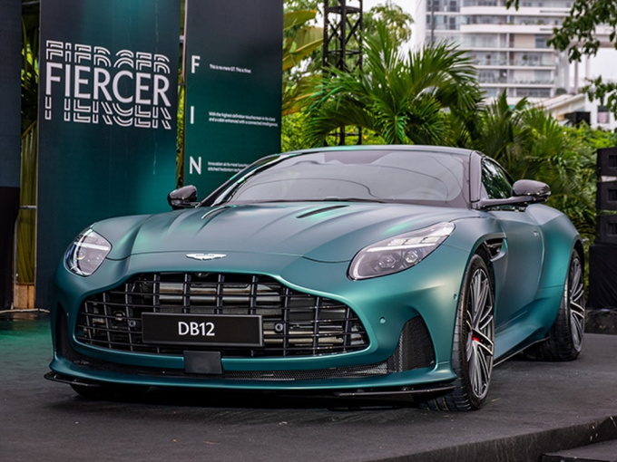 Cận cảnh Aston Martin DB12 vừa ra mắt Việt Nam, từ 19,5 tỷ đồng