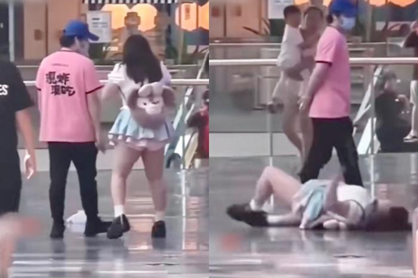 Làm 'trò lố' ngay TTTM, cô gái khiến dân tình 'xấu hổ thay'