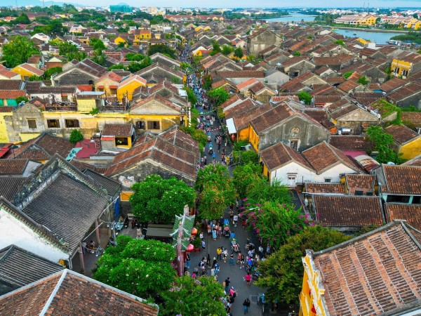Cận cảnh con đường dài 1km ở Hội An vừa lọt top đẹp nhất thế giới