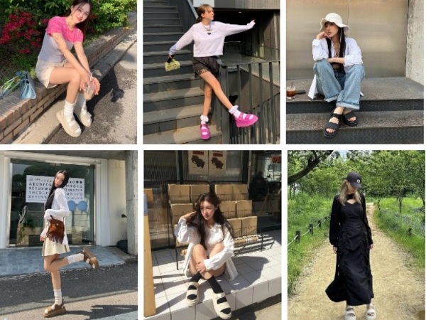 Đôi sandals được giới trẻ Hàn mê nhất hè này đã xuất hiện
