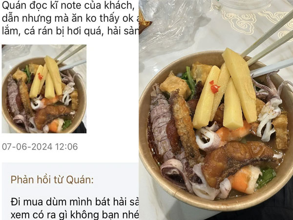 Suất bún Thái hải sản 54k tai tiếng nhất hiện tại: Khách chê không ngon, chủ quán phản hồi kiểu 'ngang ngược' khiến dân mạng không thể ngồi yên!