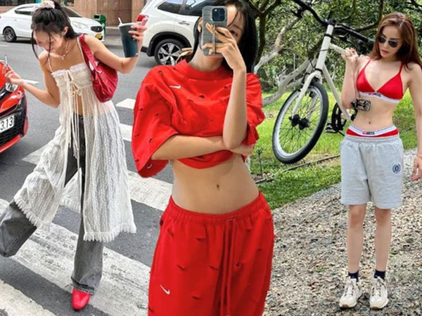 Mùa hè phải mặc đồ đỏ chụp OOTD cho xinh, hội có gu đu trend hết rồi!