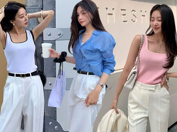 5 công thức diện quần âu trắng ưng mắt và trẻ trung trong mùa hè