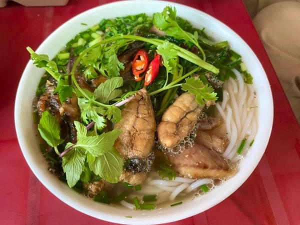 Bánh đa cá rô: Thức quà dân dã của vùng đất Hải Dương