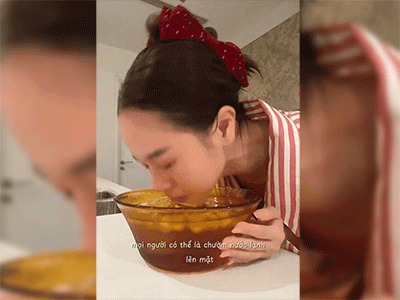 1,2 triệu người xem gái xinh úp mặt vào bát nước đá: Tip làm đẹp '0 đồng' nhưng hiệu quả cực kỳ