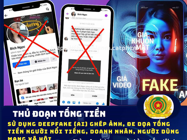 Dính chiêu lừa đảo khi chát sex với người mẫu AI Deepfake trên mạng