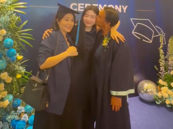 Con gái MC Quyền Linh dự tốt nghiệp cấp 3: Khoe visual trong trẻo, có 1 hành động đặc biệt dành cho bố mẹ