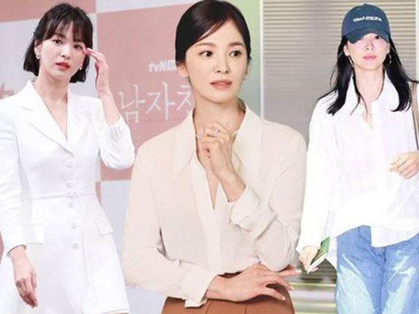 Song Hye Kyo luôn đẹp đỉnh cao khi diện áo sơ mi trắng, gợi ý 10 cách phối đồ cho mọi độ tuổi