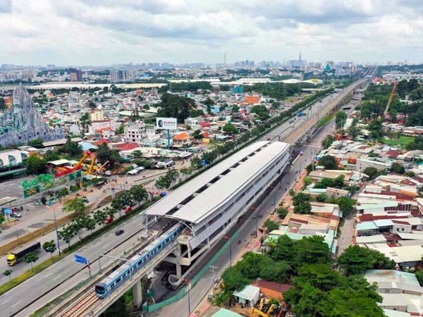 'Ăn theo' đường Vành đai 2, metro, giá nhà đất nóng lên