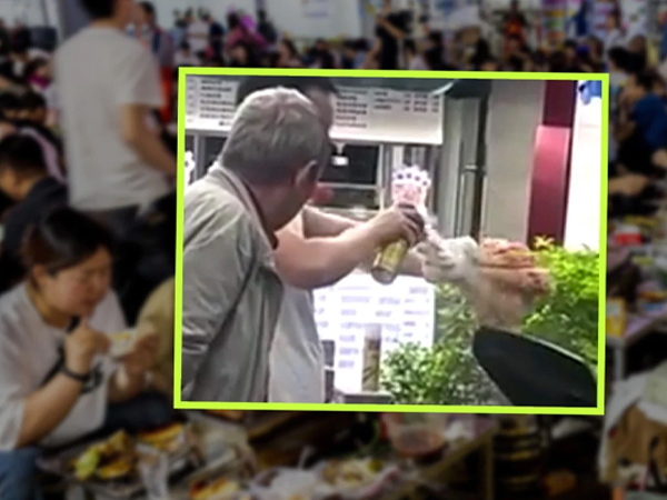 Sốc: Nhà hàng phun sơn có chứa chất ung thư nên xiên thịt nướng BBQ