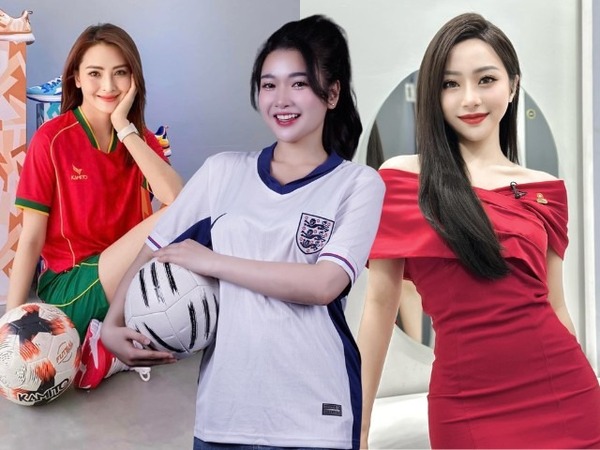 Truy tìm danh tính các 'bóng hồng' VTV xinh đẹp dẫn sóng bình luận Euro 2024 đang gây sốt MXH