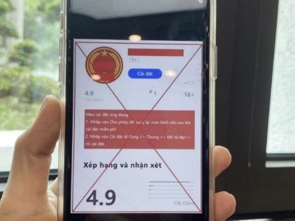 Cài đặt phần mềm dịch vụ công giả mạo, thanh niên ở Hà Nội mất gần 300 triệu