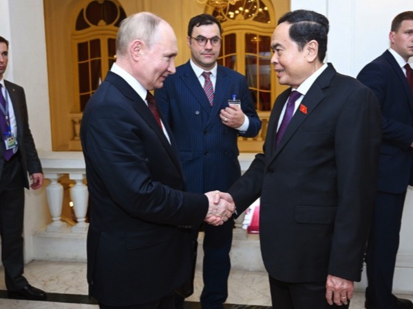 Tổng thống Putin chờ đón chuyến thăm Nga của Chủ tịch Quốc hội Trần Thanh Mẫn