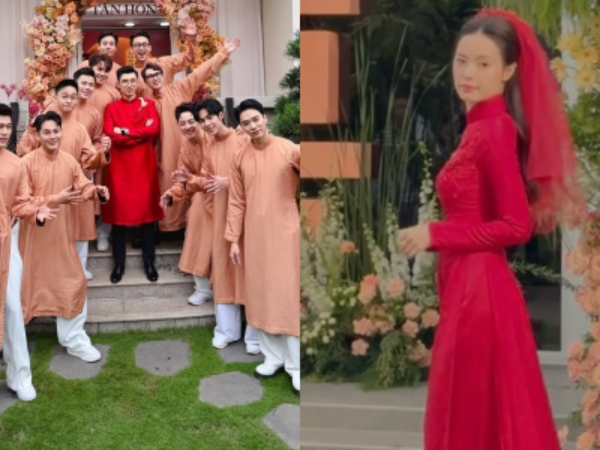 Lễ vu quy Midu và Minh Đạt: Cô dâu nhận sính lễ kim cương, hành động nam thiếu gia với nhà vợ gây chú ý!