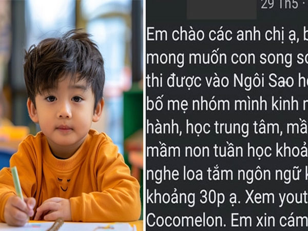 Lên mạng xin kinh nghiệm học tập cho con mới... 3,5 tuổi, bà mẹ Hà Nội khiến nhiều người đọc xong chỉ biết thốt lên: 'Sợ hãi!'