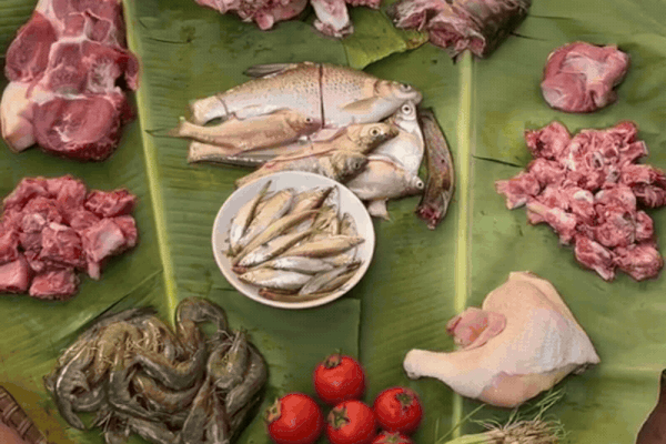 Ở quê chi 650k mua đồ ăn cho nhà 5 người trong 1 tuần, 'ê hề' thịt cá nhưng vẫn gây tranh cãi