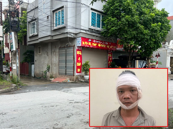 Vụ sát hại bố, chém anh trai nguy kịch ở Hà Nội: Nghi phạm cố thủ hơn 4 tiếng