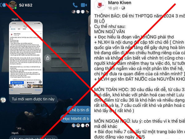 Bộ Giáo dục: Đề thi Văn không bị lộ, việc suy đoán đúng tác phẩm là 'ngẫu nhiên'