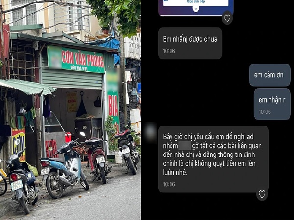 Chủ quán cơm bị tố 'quỵt' lương đã trả hết tiền, nhưng kèm theo một yêu cầu gây tranh cãi