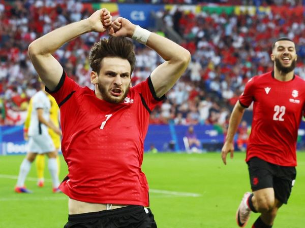 Cầu thủ Georgia nhận tiền thưởng 'khủng' nhờ chiến tích EURO 2024