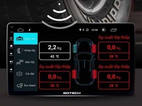 Dấu hiệu cảm biến áp suất lốp bị lỗi và cách khắc phục