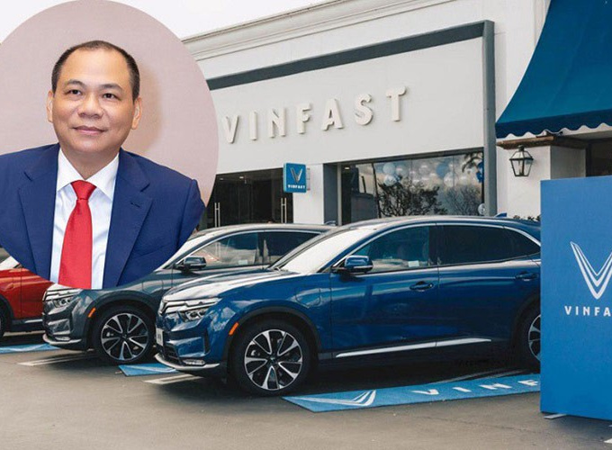 Tỷ phú Phạm Nhật Vượng lập công ty mua bán và cho thuê ôtô điện
