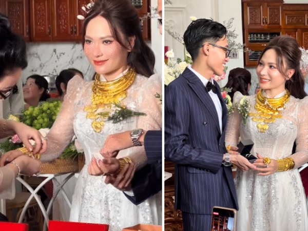 Cô dâu 'số hưởng' nhất Cần Thơ: Của hồi môn toàn kim cương, sổ hồng, xe sang... trị giá hơn 14 tỷ, cưới xong mẹ chồng tặng luôn tiệm vàng!