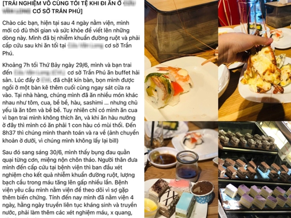 'Liên hoàn phốt' tại nhà hàng buffet nổi tiếng tại Hà Nội: Vừa bị tố đuổi khách phải xin lỗi, lại có khách đi cấp cứu sau khi ăn