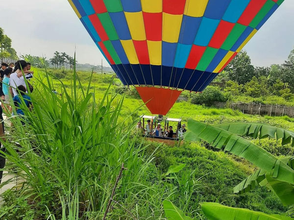 Sự thật thông tin rơi khinh khí cầu chở nhiều người ở Hà Nội