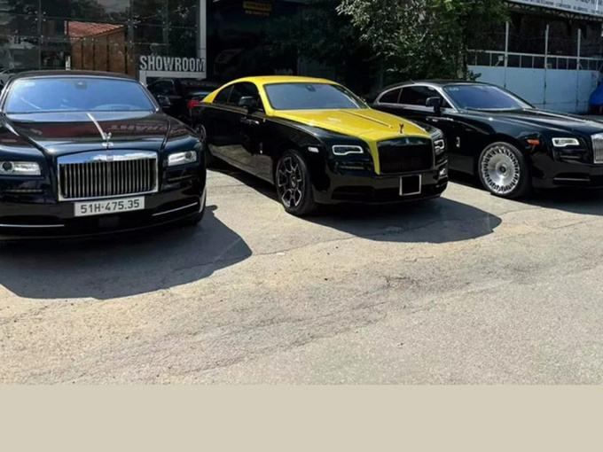 Dàn Rolls-Royce Wraith đọ dáng tại Sài Gòn, có cả Wraith độc nhất thế giới