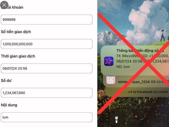 Xuất hiện app giả mạo thông báo chuyển khoản ngân hàng: Cần nắm một điểm sơ hở để tránh sập bẫy lừa đảo!