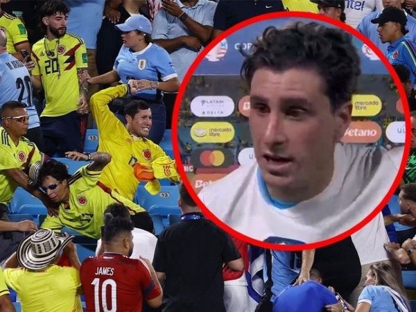 Sao Uruguay nói nguyên nhân đánh nhau với CĐV Colombia: 'Đây là nỗi ô nhục'