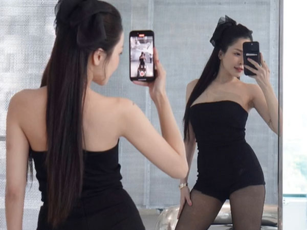 Lâu lâu mới tái xuất, hot girl Trâm Anh tự nhận body 'ngon'