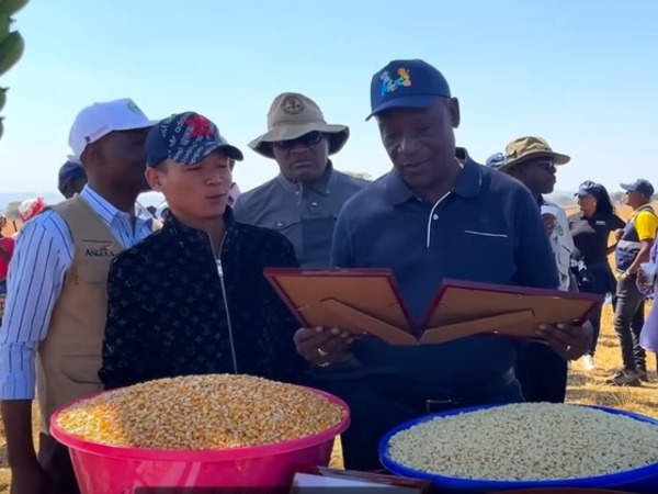 Team châu Phi được Bộ trưởng Nông nghiệp Angola tới tận nơi mua gạo, ông khen một câu tất cả ấm lòng