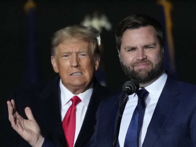 Ông Trump và Thượng nghị sĩ Vance chính thức thành liên danh tranh cử của đảng Cộng hoà