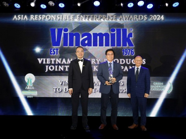Vinamilk được vinh danh tại Giải thưởng Doanh nghiệp trách nhiệm châu Á