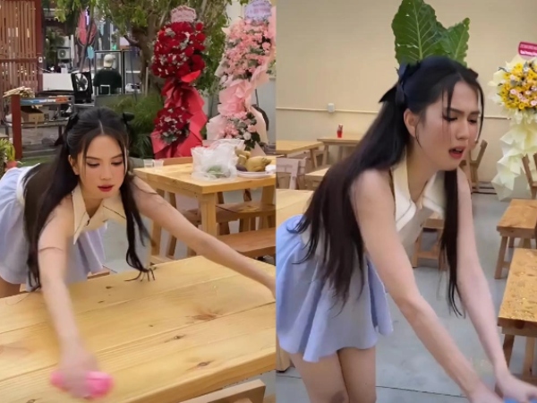 Ngọc Trinh đi làm phục vụ quán nhậu, tiết lộ về hướng đi mới