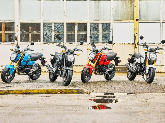 Chi tiết Honda Grom 125 2025 - minibike côn tay giá 129 triệu đồng