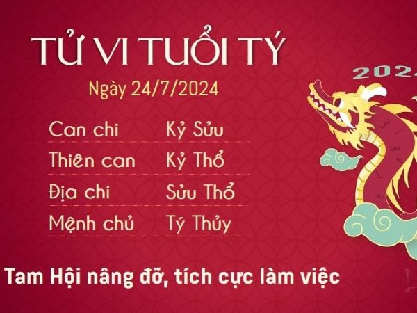 Tử vi 12 con giáp hôm nay - thứ 4 ngày 24/07/2024: Mão nóng nảy, Dậu gặp quý nhân