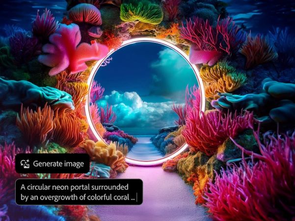Adobe Photoshop cập nhật tính năng tạo hình ảnh AI bằng văn bản